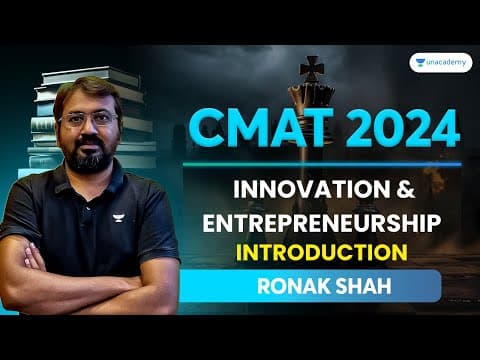 CMAT 2024: Introduction to Innovation and Entrepreneurship