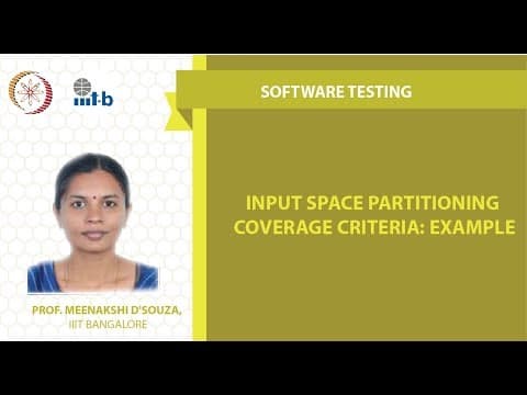 Understanding Input Space Partitioning Coverage Criteria with Triangle Type Example