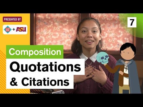 Mastering Citations and Quotes: A Guide to Academic Integrity