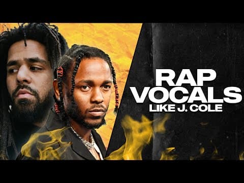Mixing Rap Vocals Like J. Cole: A Step-by-Step Guide