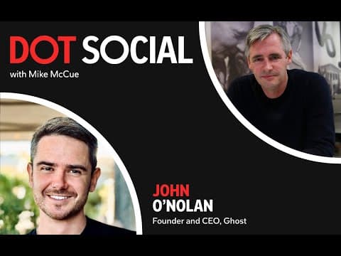 Ghost's John O'Nolan on the Future of Decentralized Publishing with ActivityPub