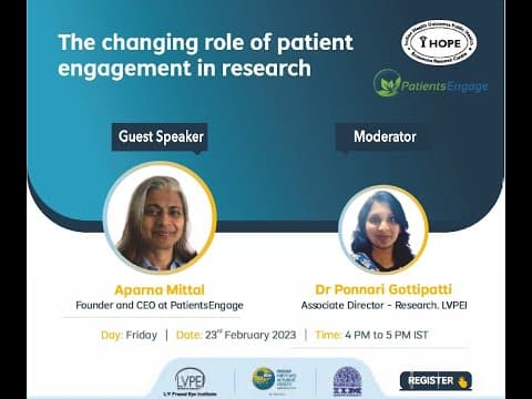 The Evolving Landscape of Patient Engagement in Research