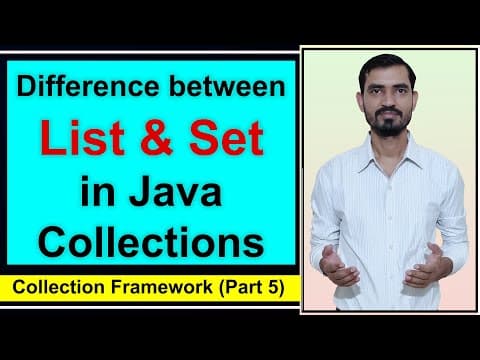 Understanding the Differences Between List and Set in Java Collections