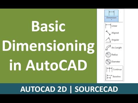 Mastering Basic Dimensioning in AutoCAD: A Comprehensive Guide
