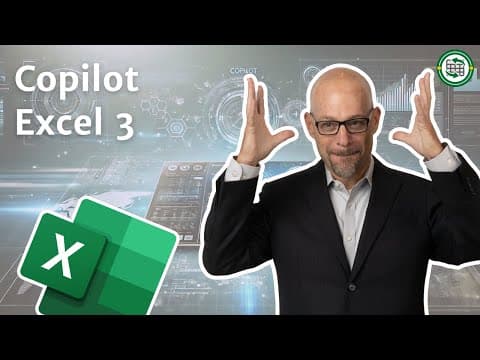 Unlocking Excel Copilot 3: Editing and Asking Made Easy
