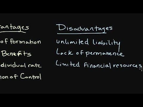 Understanding Sole Proprietorships: Advantages and Disadvantages