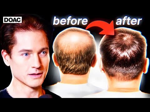 Bryan Johnson's Journey to Reverse Hair Loss and Enhance Sexual Health