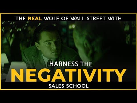 Harnessing Negativity: Transforming Challenges into Sales Success