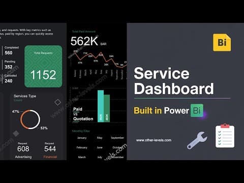 Creating a Service Requests Management Dashboard with Microsoft Power BI
