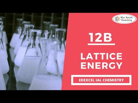 Understanding Lattice Energy: A Comprehensive Guide to Born-Haber Cycles