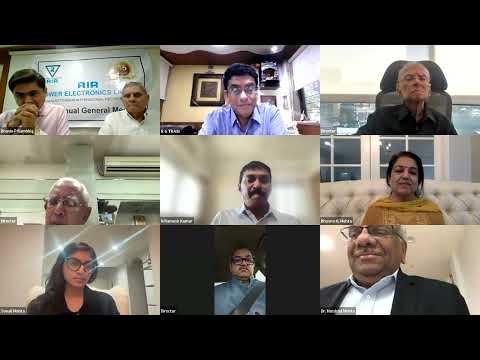 Highlights from the 55th AGM of RIR Power Electronics Limited