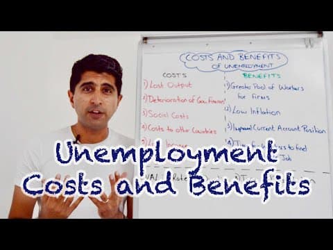 Understanding the Costs and Benefits of Unemployment