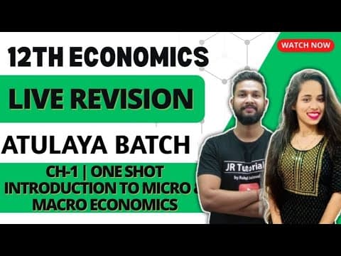 Understanding Micro and Macro Economics: A Comprehensive Revision Guide