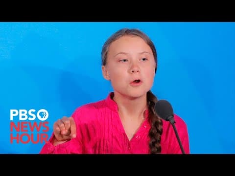 Greta Thunberg's Powerful Message to World Leaders at the UN Climate Action Summit