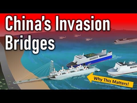 China's New Invasion Barges: A Sign of Escalating Tensions Over Taiwan