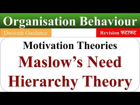 Understanding Maslow's Hierarchy of Needs: A Comprehensive Guide to Motivation
