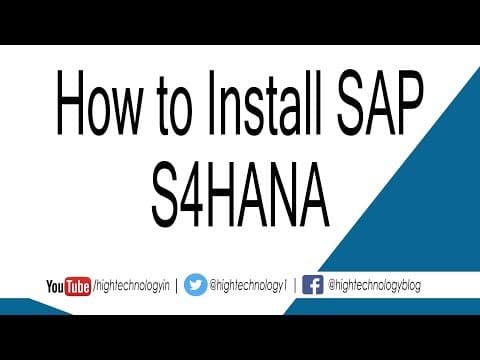 A Comprehensive Guide to Installing SAP S/4HANA 1610 on SUSE Linux