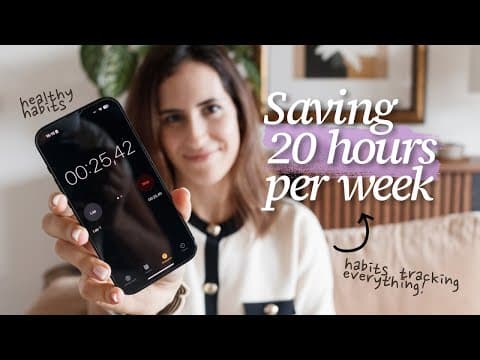 5 Habits That Save You 20+ Hours Every Week