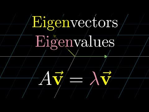 Understanding Eigenvectors and Eigenvalues: A Visual Approach to Linear Transformations