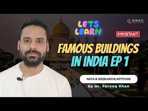Exploring Famous Buildings in India: A Guide for NATA and JEE (B.Arch) Aspirants
