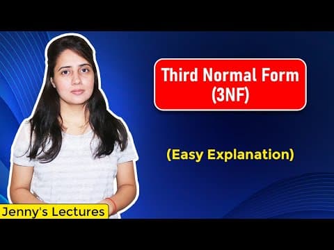 Understanding Third Normal Form in Database Management Systems