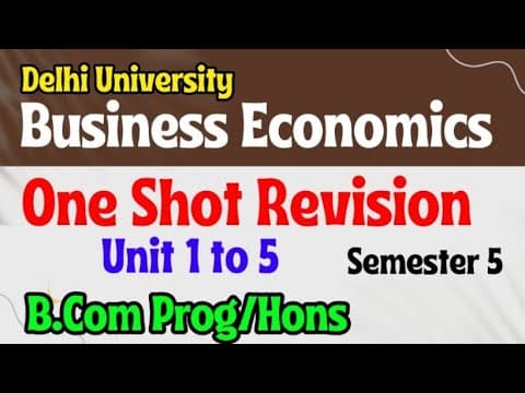 Understanding Business Economics: Key Concepts and Applications