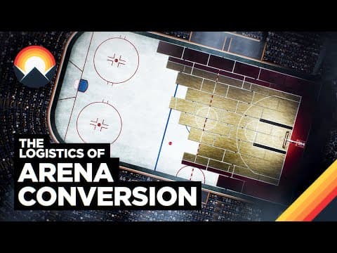The Overnight Transformation of Arenas: From Hockey Rinks to Basketball Courts