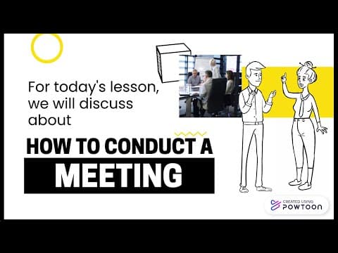 Mastering the Art of Conducting Effective Meetings