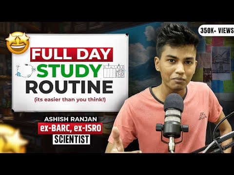 Maximizing Your Study Efficiency: A Full Day Routine for Exam Preparation