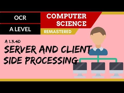Understanding Server and Client-Side Processing in Web Development