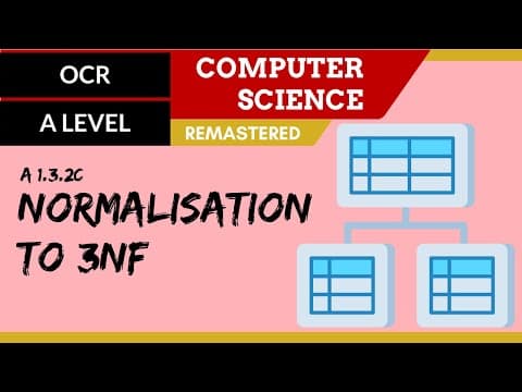 Understanding Database Normalization: A Step-by-Step Guide to Third Normal Form