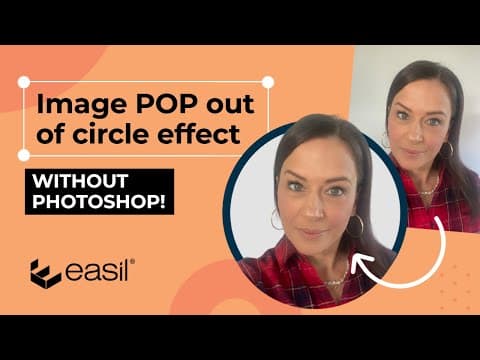Creating a Circle Pop-out Image Effect Without Photoshop