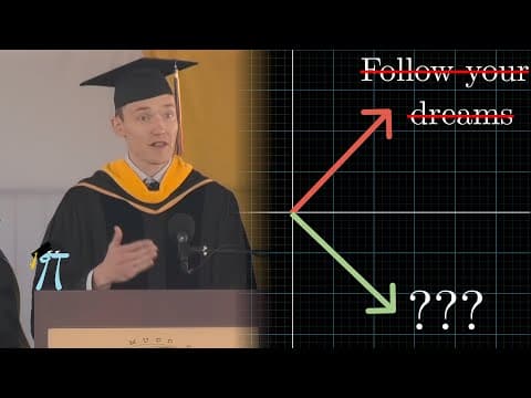 Rethinking the 'Follow Your Dreams' Mantra: Insights from Grant Sanderson's Commencement Speech