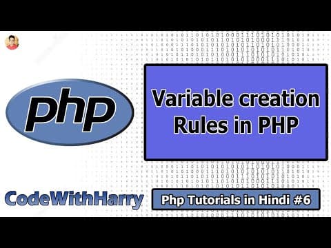 Essential Rules for Creating Variables in PHP