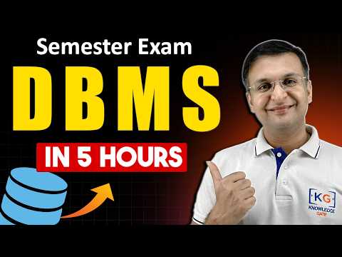 Comprehensive Guide to Database Management Systems (DBMS) for Semester Exams