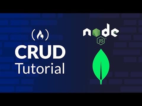 Building a CRUD API with Node.js, Express, and MongoDB: A Comprehensive Guide