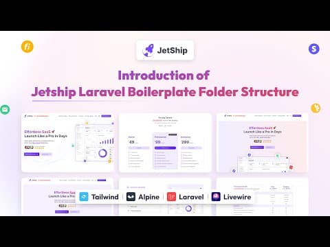 Exploring the JetShip Laravel Boilerplate Folder Structure