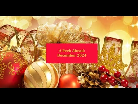 Insights for December 2024: A Tarot Reading Perspective