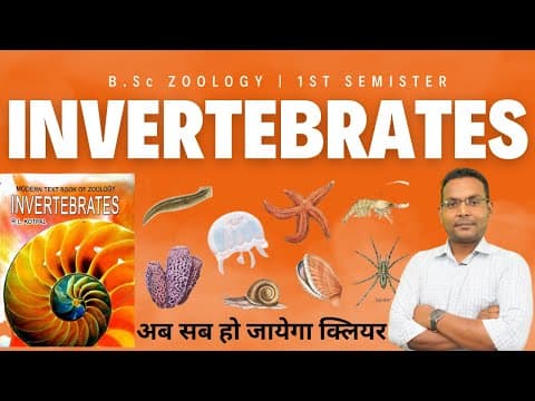 Understanding Invertebrates: A Comprehensive Guide to B.Sc Zoology