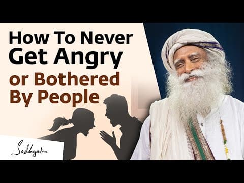 Sadhguru's Insights on Anger and the Power of Willingness
