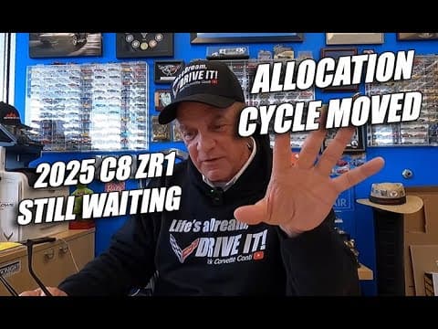 Understanding Corvette December Allocations and ZR1 Ordering: What You Need to Know
