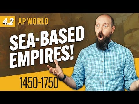 The Causes of European Exploration: A Deep Dive into Seabased Empires