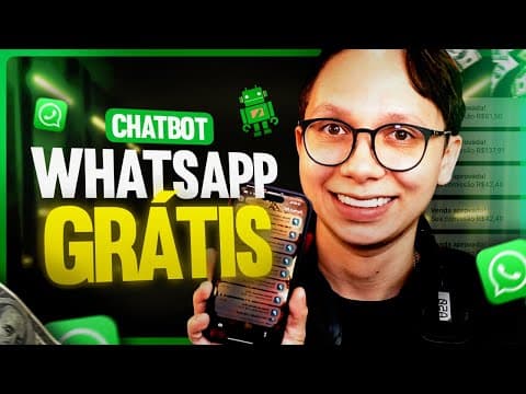Como Criar um Chatbot Gratuito para WhatsApp em 10 Minutos