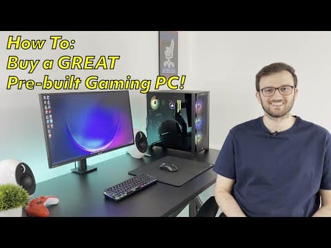 How to Choose a Great Prebuilt Gaming PC: A Comprehensive Guide