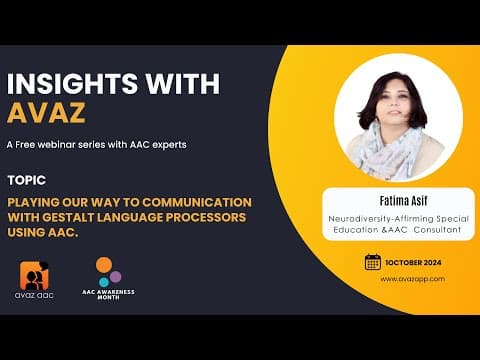 Understanding Gestalt Language Processors: The Role of Play in Communication