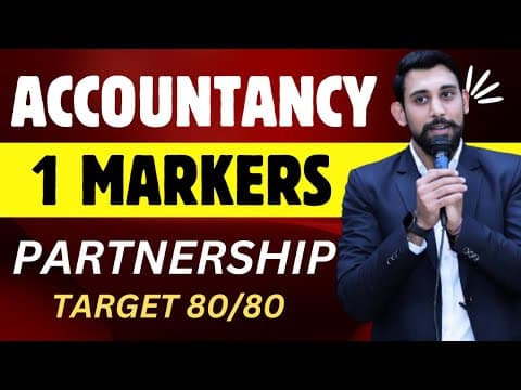 Mastering Partnership MCQs: A Comprehensive Guide for Accountancy Students
