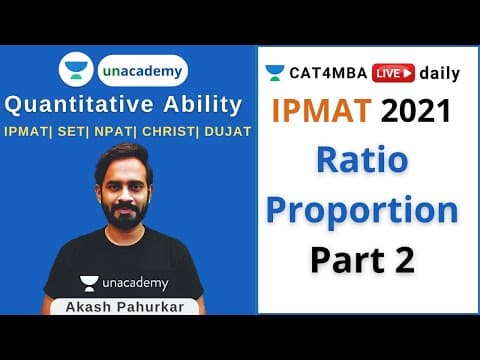 Mastering Ratio and Proportion: Key Concepts and Problem Solving Techniques