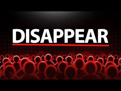 How to Disappear and Transform Yourself: A Guide to Personal Reinvention