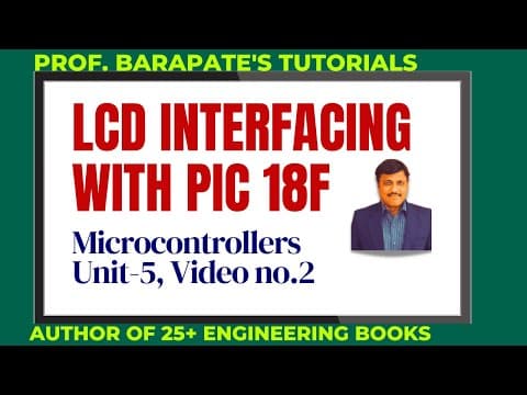 Understanding LCD Interfacing with PIC 18F Microcontroller