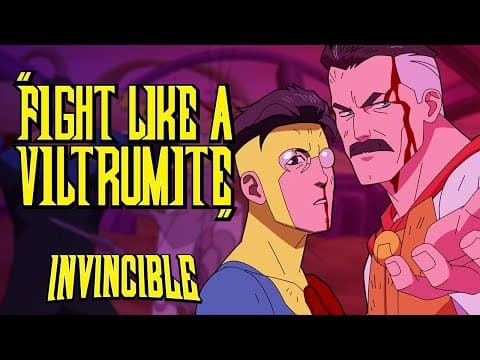 The Intense Showdown: Omni-Man and Invincible's Battle Against the Viltrumites